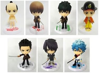 Amazon 一番くじ 銀魂 ありがとうアニメ銀魂 そして続きは劇場で J賞 ちびきゅんキャラ 全7種フルコンプセット シークレット込み フィギュア ドール 通販