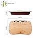 Bamboo Lap Desk with Soft Cushion Laptop Tray Desk with Phone Holder, Portable for Reading Writing and Work on Bed Couch, Large Size 21.6 in x 13.7 inthumb 2