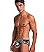 Arjen Kroos Men's Jockstrap Underwear Mesh Athletic Supporter Cotton Jock Strap Briefs,BLACK-AK7025,X-Large