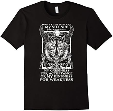 Mens DON'T EVER MISTAKE SHIRT 2XL Black