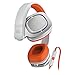 JBL J55i High-Performance On-Ear Headphones with JBL Drivers, Rotatable Ear-Cups and Microphone - Orange