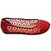 Ollio Women's Ballet Shoe Floral Lace Breathable Flat