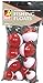 Maurice Sporting Goods - South Bend FRW-10 10-Pack Push-Button Red & White Floats