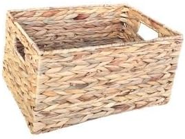 Large Water Hyacinth Rectangular Storage Basket