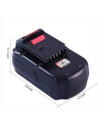 Boetpcr LBXR20   Batería de recambio para Makita (batería de 20 V, sustituye a la batería de 18 V, sustituye a la batería negra y decker de 40 V, y sustituye a la batería Makita de 10,8 V)