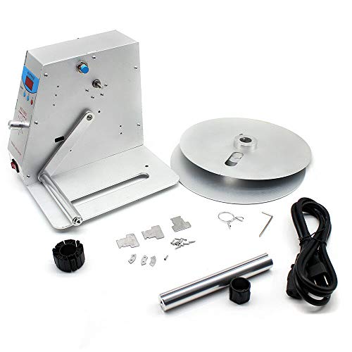 image for DONNGYZ AC 110V Label Rewinder Machine, Adjustable Speed Digital Autom