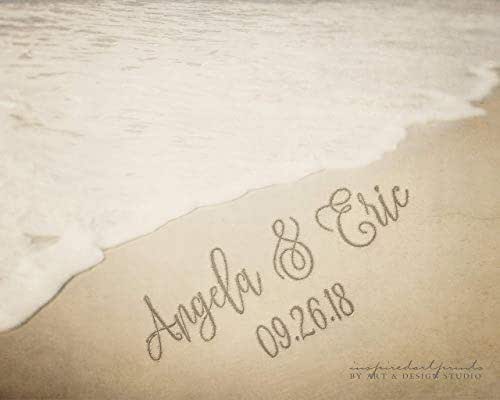 Sand writing photoshop picture