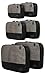 Packing Cubes Set of 6 - Lightweight Packing Cubes for Travel