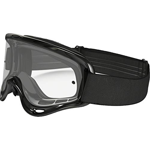 Oakley XS O-Frame MX Goggles (Jet Black Frame/Clear Lens, One Size)