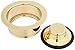 Keeney K5417DSPB Garbage Disposal Flange and Stopper, Polished Brass