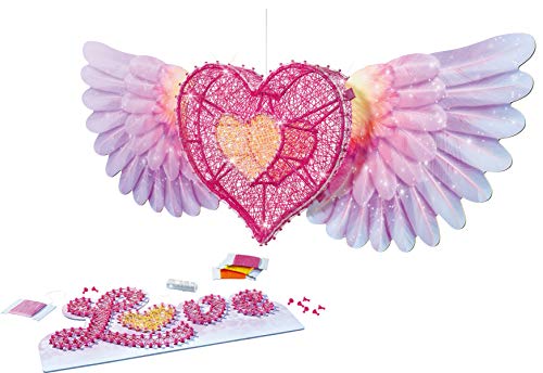 Ravensburger String it Maxi: 3D Heart, String Art Bastelset für Kinder ab 8 Jahren, Kreative Fadenbilder basteln, mit Glitter-Effekt – Bild 4