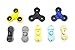 High Speed 1-3 Min Spins ，Fidget Spinner Toy Made of Aluminum-- Perfect For ADD, ADHD, Anxiety, and Autism Adult Children (Black, Regular)