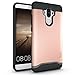 Mate 9 Case, TUDIA Slim-Fit Heavy Duty [Merge] Extreme Protection/Rugged but Slim Dual Layer Case for Huawei Mate 9 (Rose Gold)