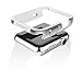 42mm Case, X-Doria Edge Premium Aluminum & TPU Bumper Frame (Silver White) - Compatible with Watch