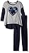 BTween Little Girls' Colorblock Top with Sequin Heart Applique and Legging