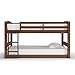 DHP Phoenix Twin Bunk Bed, Mocha