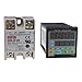 MYPIN® Universal Digital TD4-SNR PID Temperature Controller with Relay DIN /16 SSR-25DA,Dual Display for F/C,7 Output Combinations,Accuracy: 0.2%