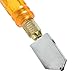 Ioffersuper Skidproof Handle Steel Blade Glass Cutter Diamond Tipped Tool