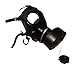Israeli Style Rubber Respirator Mask NBC Protection w/Premium Aluminum Mask 40mm FILTER Canister For Industrial Use Chemical Handling Painting, Welding, Prepping, Emergency Preparedness KYNG TACTICAL