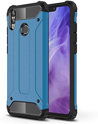 Honor 8X Case CJ Sunshine Dual Shockproof Hard Rugged Case,Detachable PC + TPU Dual Layer Protective Cover for Honor 8X Smartphone (Blue)