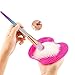 LYNN Silicone Makeup Brush Cleaning Mat Pad Makeup Brush Cleaner Glove Cosmetic Brush Cleaning Mat Portable Washing Tool Rose