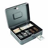 STEELMASTER Cash Slot Security Box, Gray, 2216119G2