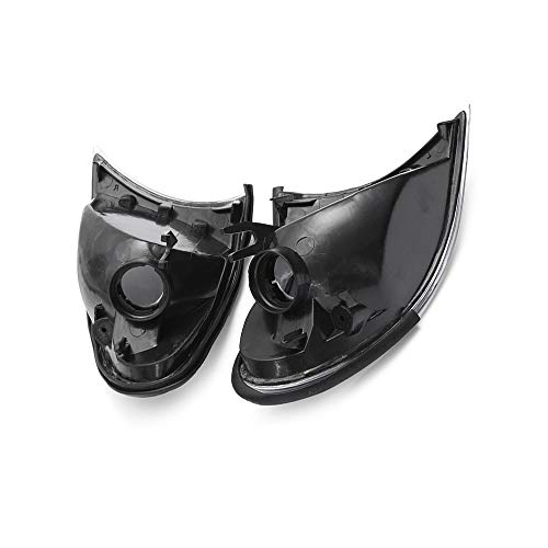 Clear Corner Signal Light,1 Pair Turn Signal Corner Light Lamp Lens Replacement For BMW E46 3-Series 4DR 2002-0005Sedan Clear Corner Parking Marker Light Lens - Thumbnail 5