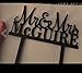 Custom Personalized Mr & Mrs Wedding Cake Topper With Your Last Name Acrylic Cake Topper for Special Events