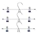 Honey-Can-Do HNGT01193 6-Pack add-on Skirt/Pant Hanger, Chrome