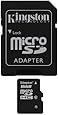 Kingston Technology 16 GB microSDHCClass 10 Flash Card with SD card adapter