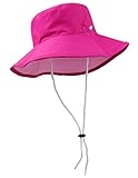 Tuga Girls Bucket Hat (UPF 50+), Pinks, Large