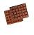 Easting Alphabet Letter Silicone Molds Ice Cube Tray Candy Jello Chocolate Making Cake Decorating