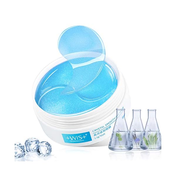 WIS Collagen Under Eye Mask, Under Eye Gel Pads for Puffy Eyes & Dark Circles- Hydrating Anti-Aging, Eye Bags Treatment…