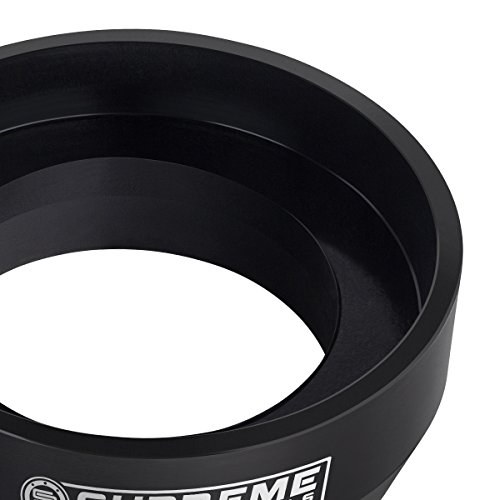 Supreme Suspensions - Toyota Sequoia Lift Kit 3" Front + 3" Rear Aircraft Billet Strut Spacers + High Density Polyurethane Spring Spacers