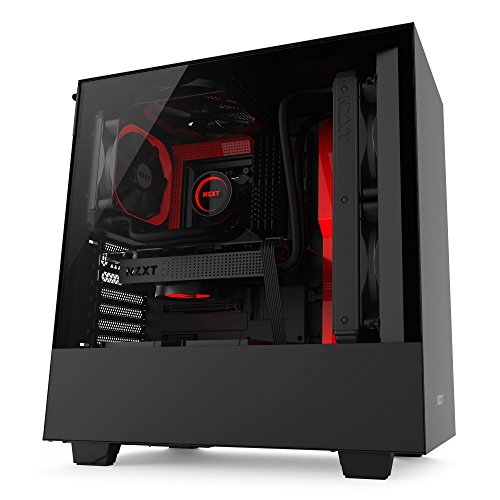 Buy NZXT H500 Compact ATX MidTower Case Tempered Glass Panel All