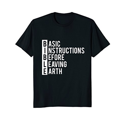 Christian Faith BIBLE Basic Instructions T-Shirt