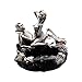 Tvoip Creative Skull Ashtray & Love Skull Beauty Girl Figurine Resin Ashtray Home Table Decor