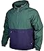 Outdoor Shaping Men's Pullover Rain Jacket Hooded Windbreaker Raincoat Waterproof Lightweight
