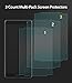 Ringke Screen Protector Compatible with Xperia XZ2 Invisible Defender Full Coverage3-Pack Edge to Edge Side Coverage Case Compatible Scratch Resistant Thin HD Clearness Film