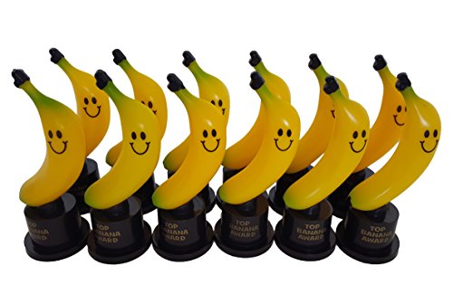 Dondor Plastic Gold Trophy Awards - Bulk Trophy Awards! (TOP Banana) - Thumbnail 3