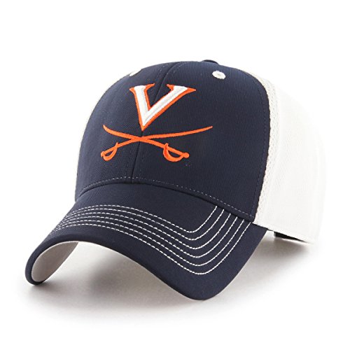 NCAA Virginia Cavaliers Sling OTS All-Star MVP Adjustable Hat, Navy, One Size