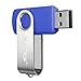 MECO(TM) Flash Drive 10Pcs 4GB 4G USB 2.0 Memory Stick Fold Storage Thumb Drive Swivel Design Blue