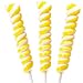 Yellow & White Tesla's Tiny Twist Lollipops 10 Piece Box