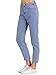 SweatyRocks Women's Juniors Boyfriend Jean High Waist Capri Cropped Denim Jeans