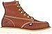 Thorogood American Heritage 6” Steel Toe Work Boots for Men - Full-Grain Leather with Moc Toe, Slip-Resistant Wedge Outsole, and Comfort Insole; EH Rated, Tobacco Oil-tanned - 10 D US