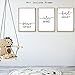 LHIUEM Inspirational Typography Art Print Painting, Letterings Cardstock Art Poster Motivational Quote Prints Wall Art Decor (set of 3, 8’’ x 10’’,Unframed)