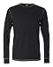 Canvas Men's 4.5 oz. Lombard Thermal, BLACK/GREY, Medium