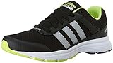 adidas NEO Men's Cloudfoam VS City Shoes,Black/Metallic Silver/Yellow,9.5 M US