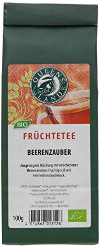 Queensland Früchtetee Beerenzauber lose, 7er Pack (7 x 100 g) - Bio