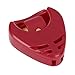 Blueseason Plastic Sticky Portable Guitar Pick Holder Cases Box , 5pcs-red